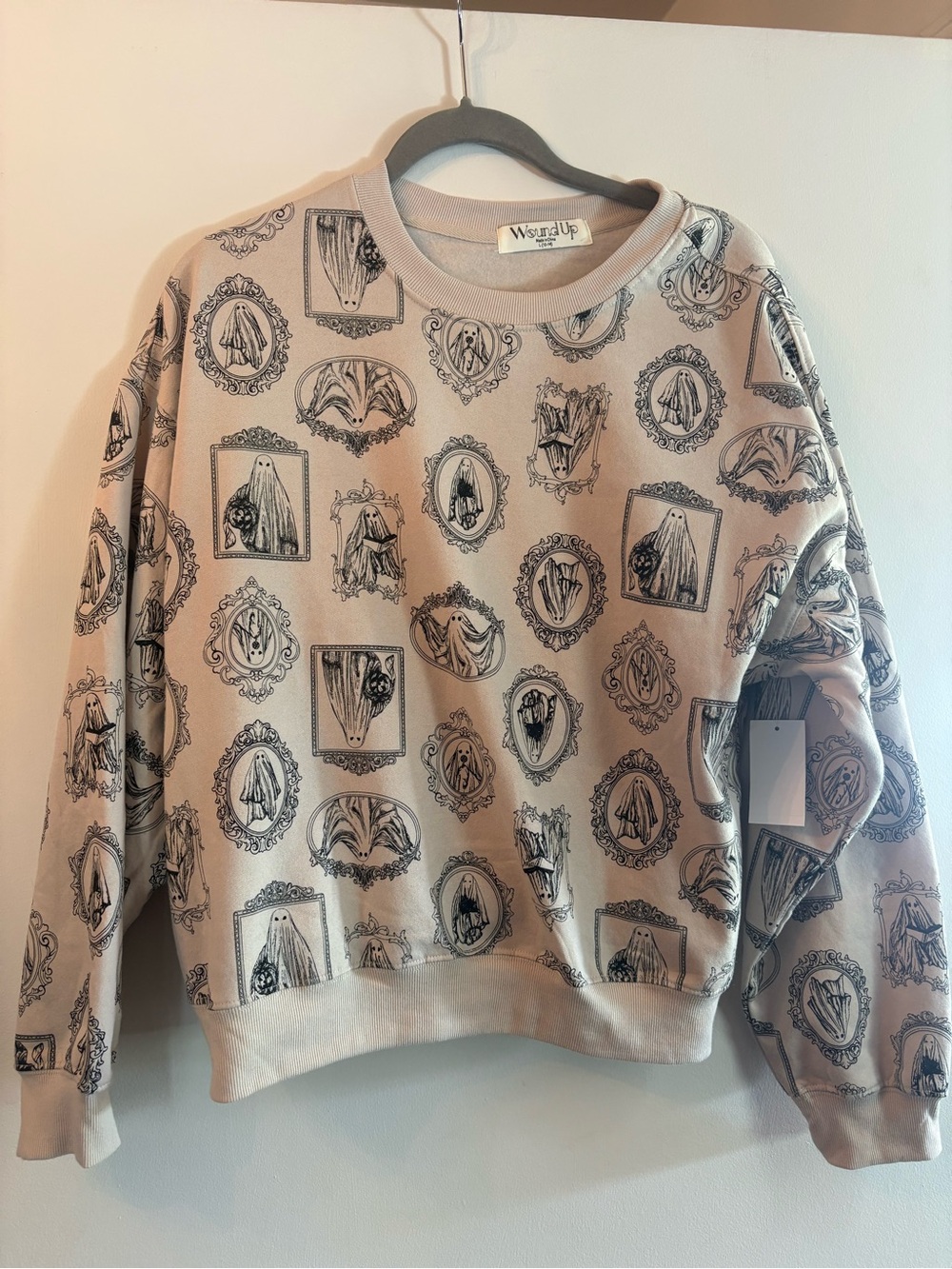 Halloween women’s ghost sweater